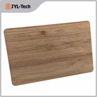 Biologisch abbaubare, recycelbare, individuell bedruckte NFC-Business-Ntag213-RFID-Karte aus Holz