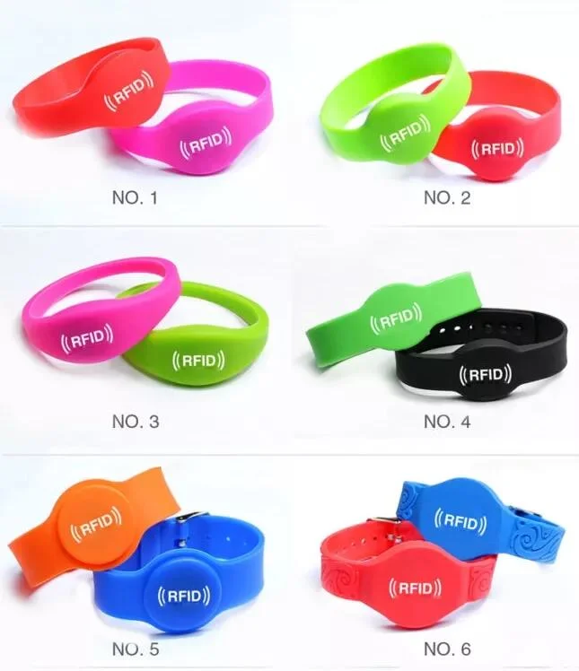 RFID Wristband Qr Code Printing RFID Fabric Wristbands