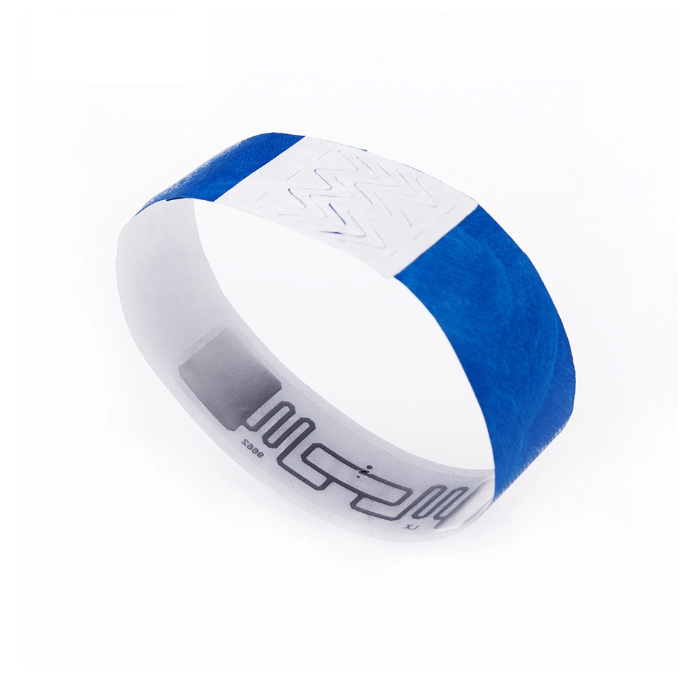 OEM RFID Waterproof Customized 125kHz Lf Tk4100 PVC Vinyl RFID Wristband