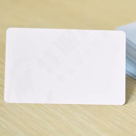 Fabrikversorgung, günstige Kosten, weiße Karte, 1K, 13,56 MHz, PVC, RFID, NFC-Smartcard