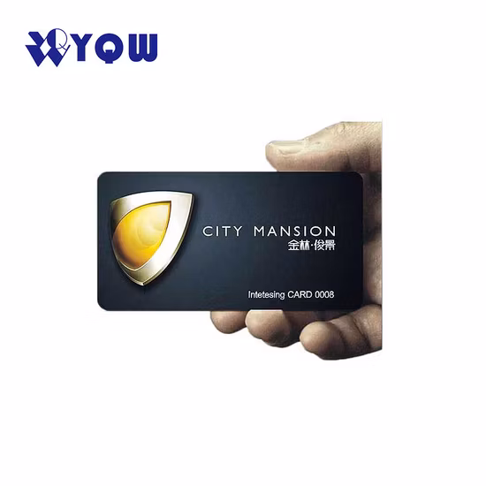 Maßgeschneiderte Geschenkkarte aus Cr80-PVC-PETG-Material in Standardgröße, kontaktlose Chip-PVC-Karte, IC-Smartcard, Kreditkarte, Bankkarte, NFC-RFID-Karte