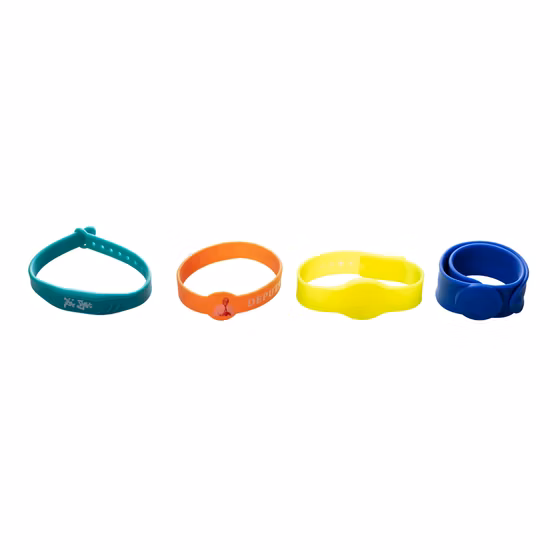 125-kHz-RFID-Armband, 13,56-MHz-Armband, NFC-Armband, Silikon, wasserdicht
